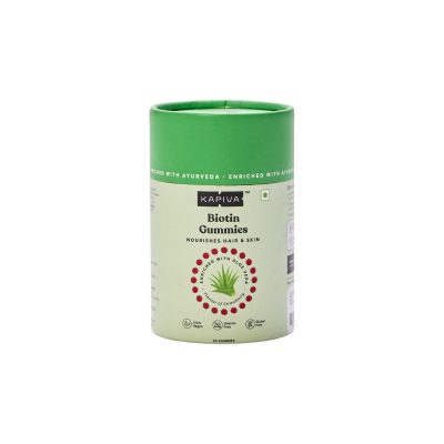 Kapiva Biotin with Aloe Vera Gummies – 30 gummies